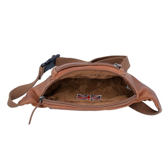 The Chesterfield Brand Wax Pull Up Gürteltasche Leder 22 cm
