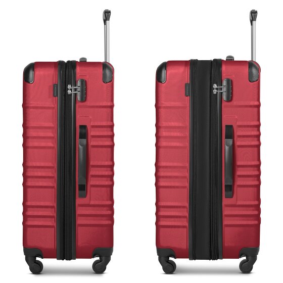 Wenger Amplar Evo 4 Rollen Trolley L 75 cm mit Dehnfalte