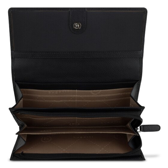 bugatti Mira Geldbörse RFID Schutz Leder 19 cm