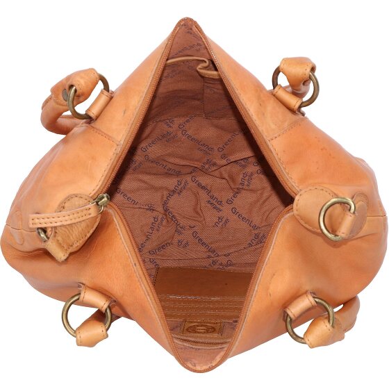 Greenland Nature GreenLand NATURE Schultertasche Leder 33 cm