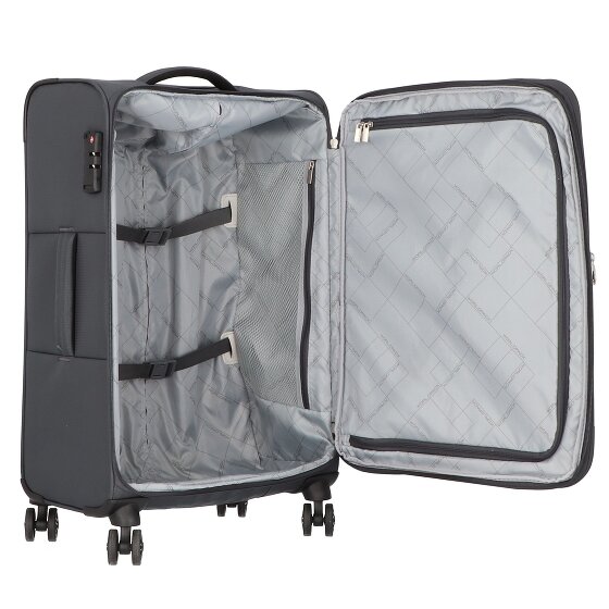 Worldpack Dublin 4 Rollen Kofferset 3-teilig mit Dehnfalte Worldpack Dublin 4 Rollen Kofferset 3-teilig mit Dehnfalte