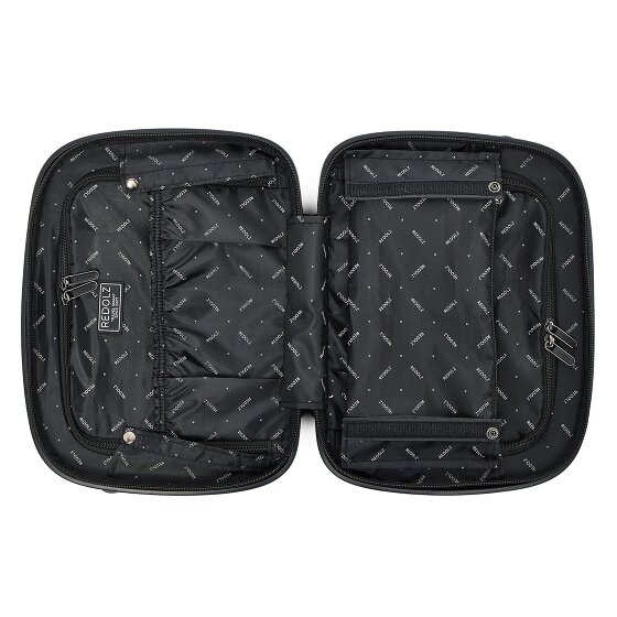 Redolz Essentials 14 4-Rollen Kofferset + Beautycase 4 tlg. mit Dehnfalte