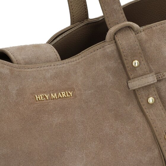 Hey Marly Pretty Wonder Suede Shopper Tasche M Leder 50 cm
