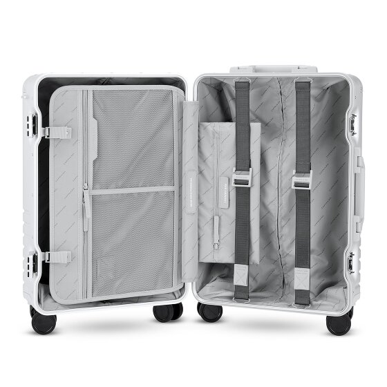 Kapten & Son Heathrow Aluminium Cabin 4 Rollen Kabinentrolley 50 cm