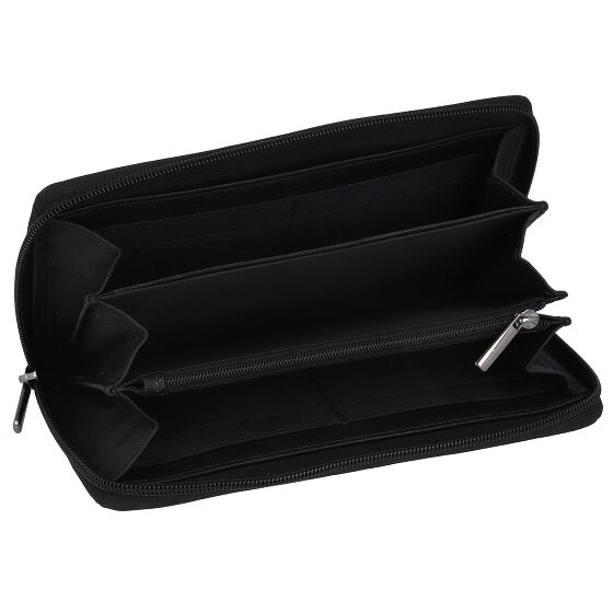 mano Donna Giulia Geldbörse Leder 20 cm