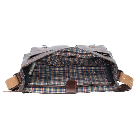 aunts & uncles Good Old Friends Bro Messenger Leder 39 cm Laptopfach