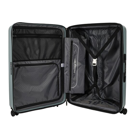 Hedgren Comby Grip 4 Rollen Trolley L 74 cm mit Dehnfalte
