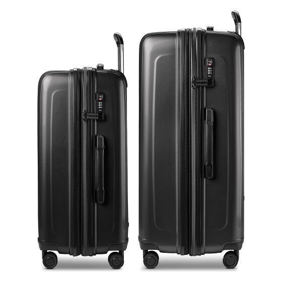 Redolz Essentials 14 4 Rollen Kofferset 2-teilig mit Dehnfalte