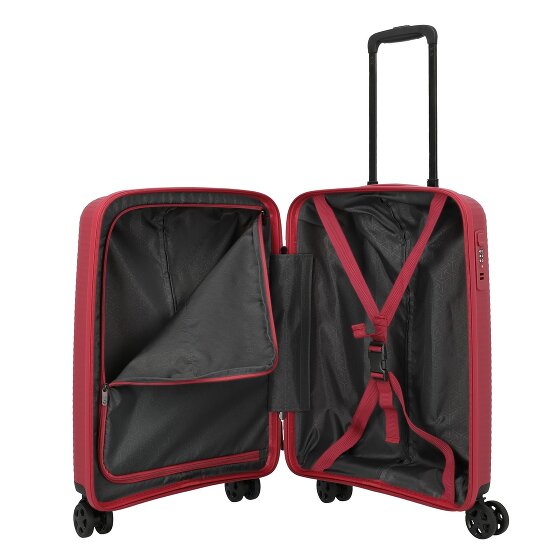 Travelite Air Stripe 4 Rollen Kabinentrolley S 55 cm