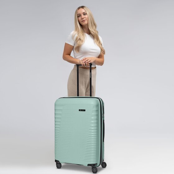 Farmhood Eco Edition 4 Rollen Trolley 67 cm mit Dehnfalte
