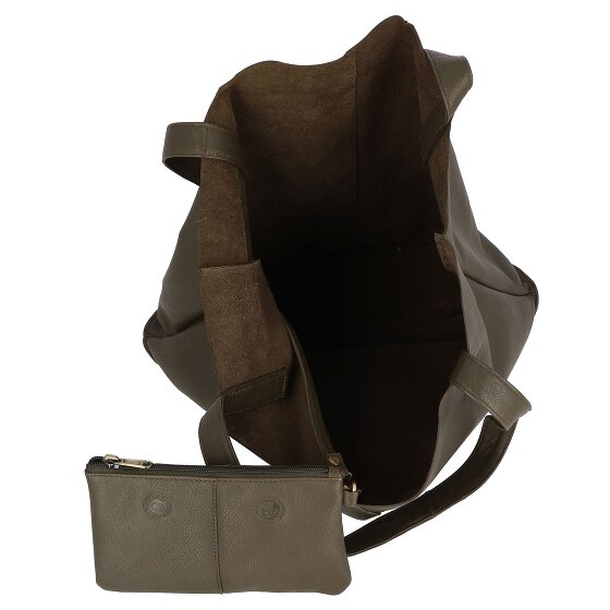 Greenburry Nappa Shopper Tasche Leder 43 cm
