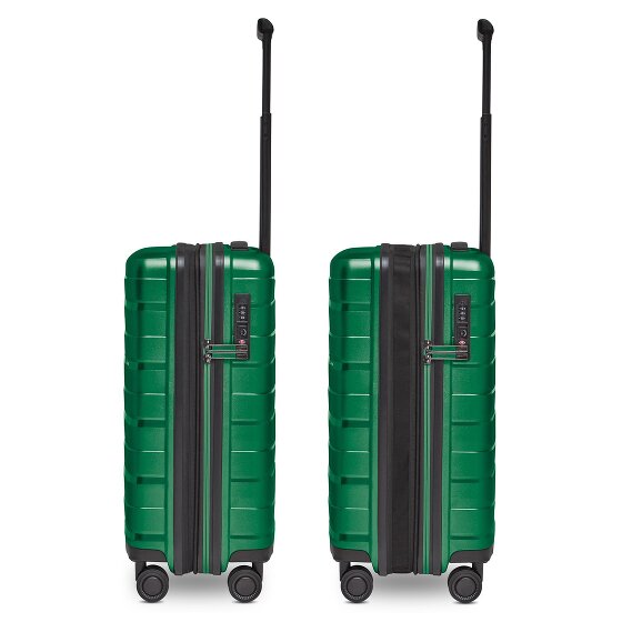 Bergpfeil Travel 4-Rollen Kabinentrolley S 55 cm mit Dehnfalte