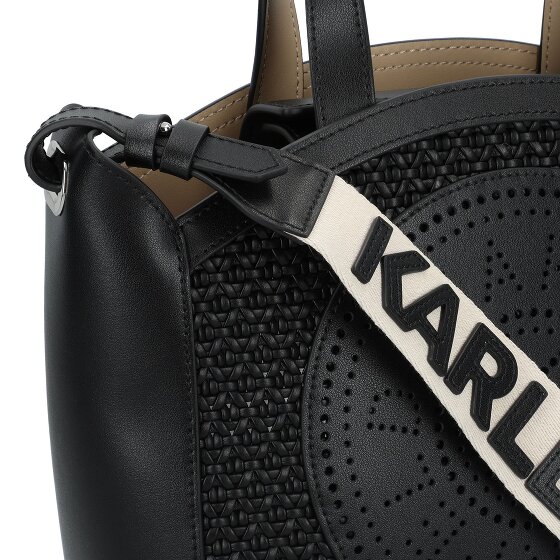 Karl Lagerfeld Circle Handtasche Leder 25 cm