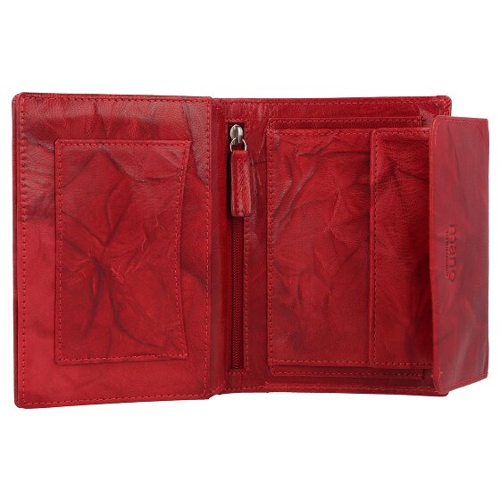 mano Donna Aurona Geldbörse RFID Leder 14 cm