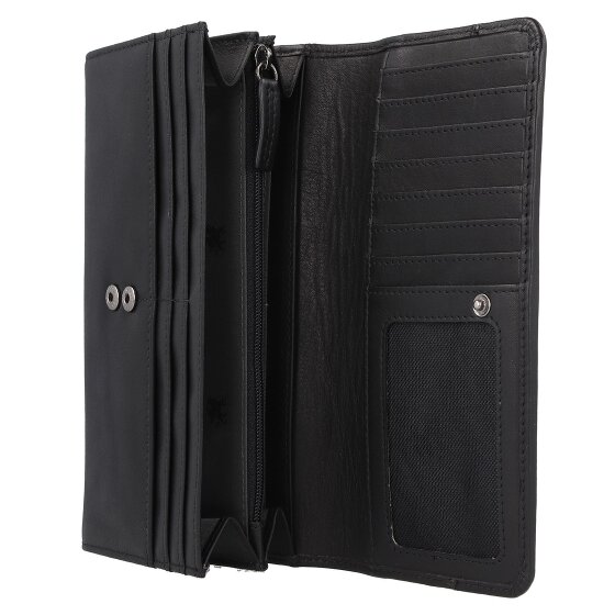 mano Don Romeo Geldbörse RFID Leder 18 cm