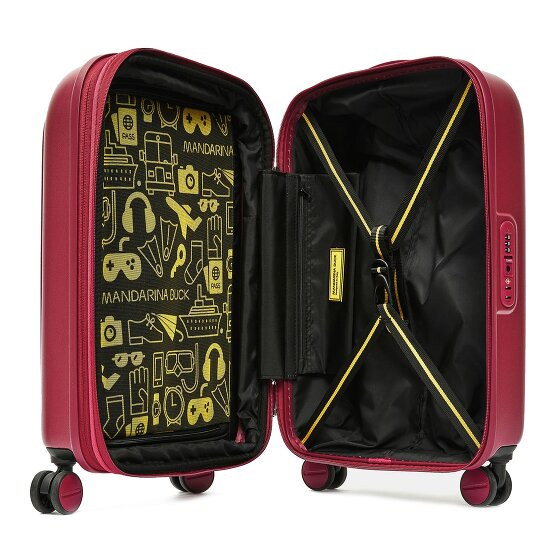 Mandarina Duck Logoduck 4-Rollen Kabinentrolley 55 cm