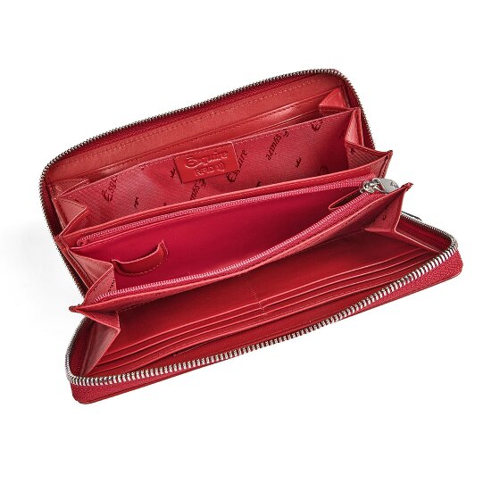 Esquire Silk Geldbörse Leder 19 cm