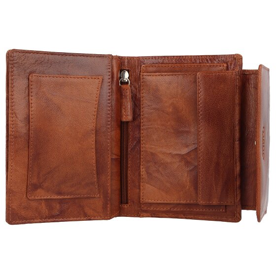 mano Donna Aurona Geldbörse RFID Leder 14 cm