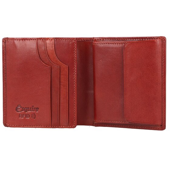 Esquire Toscana Geldbörse RFID Schutz Leder 9 cm