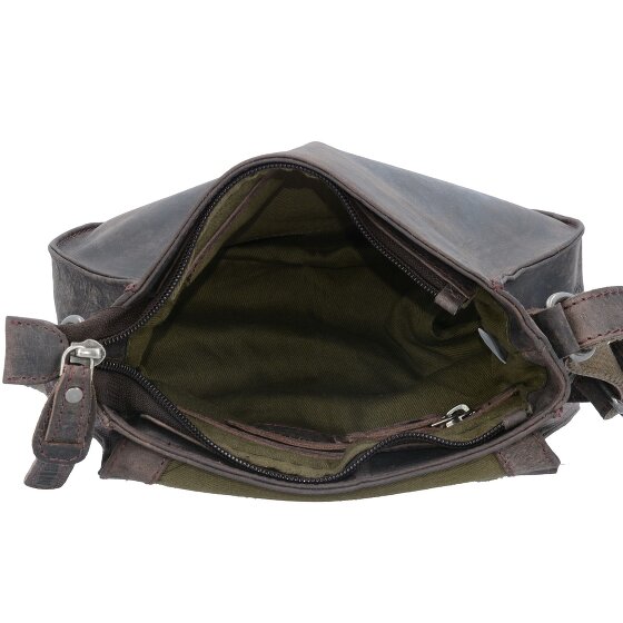 Greenburry Vintage Revival Umhängetasche Leder 21 cm