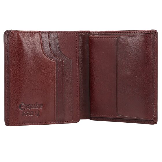 Esquire Toscana Geldbörse RFID Schutz Leder 9 cm
