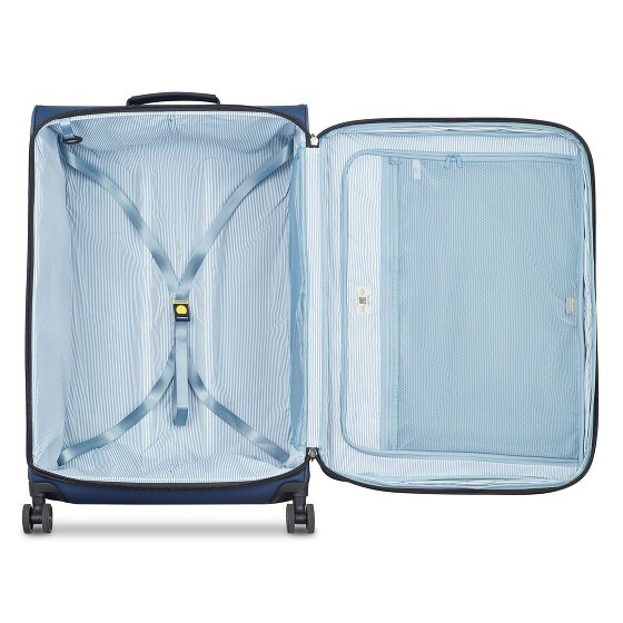 Delsey Paris Turenne Soft 4 Rollen Trolley 83 cm mit Dehnfalte