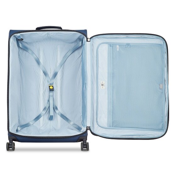 Delsey Paris Turenne Soft 4 Rollen Trolley 83 cm mit Dehnfalte