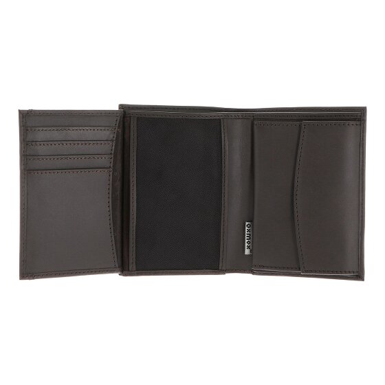oxmox Leather Geldbörse RFID Schutz Leder 10 cm