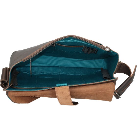 aunts & uncles Hunter Big Judd Aktentasche Leder 41 cm Laptopfach