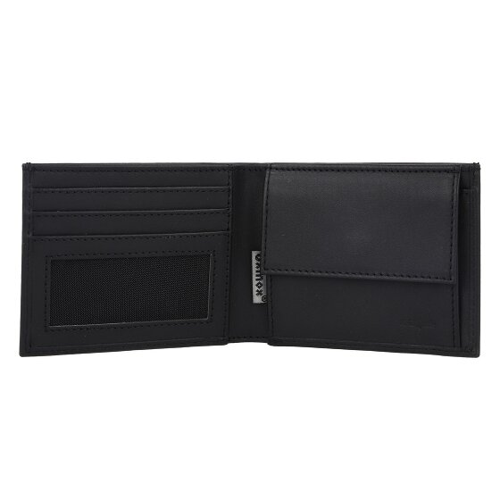 oxmox Leather Geldbörse RFID Schutz Leder 10.5 cm
