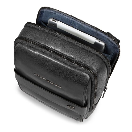 Piquadro Solm Umhängetasche Leder 25 cm
