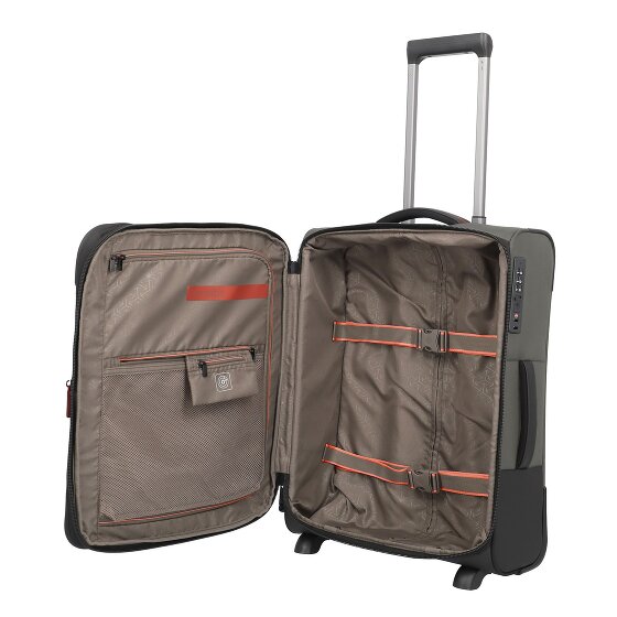 Travelite Crosslite 2 Rollen Kabinentrolley 54 cm