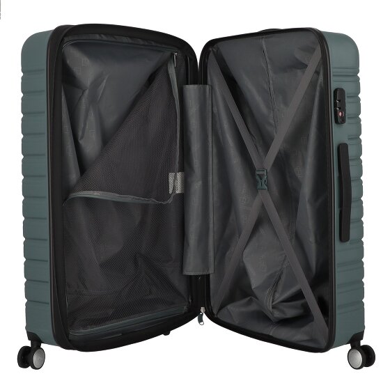 American Tourister Flashline 4 Rollen Trolley 78 cm mit Dehnfalte