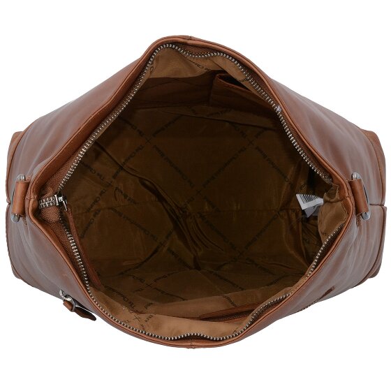 The Chesterfield Brand Wax Pull Up Schultertasche Leder 32 cm