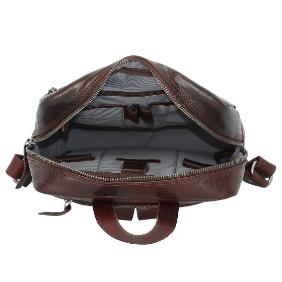 Spikes & Sparrow Bronco Rucksack Leder 34 cm Laptopfach