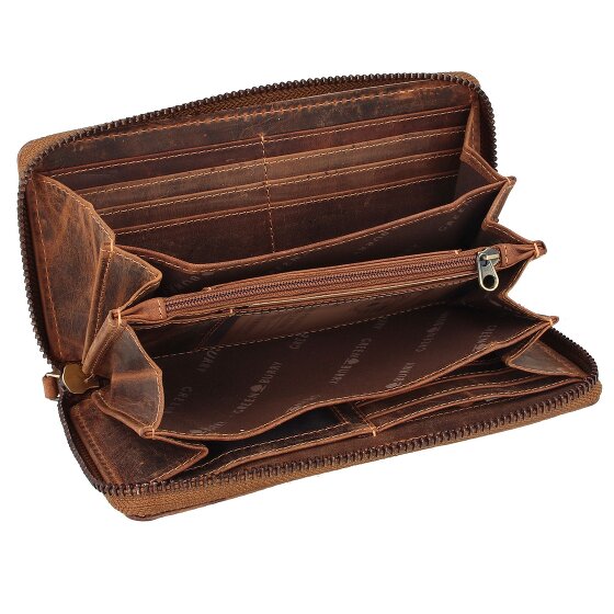 Greenburry Vintage Handytasche RFID Leder 8 cm