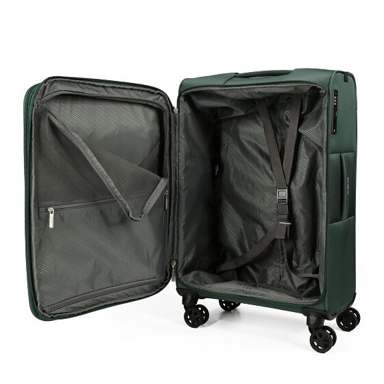 Samsonite Base Breeze 4 Rollen Trolley 67 cm mit Dehnfalte
