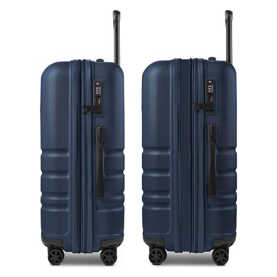 Redolz Pro ABS 4 Rollen Trolley 65 cm mit Dehnfalte
