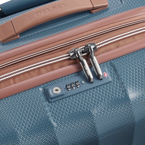 Delsey Paris Carrousel 4 Rollen Trolley 67 cm mit Dehnfalte