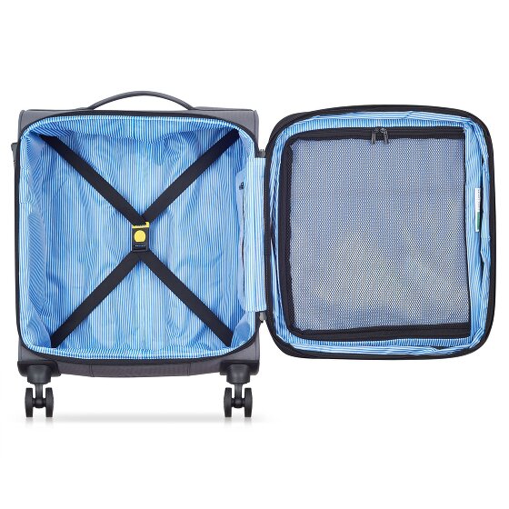 Delsey Paris x United Colors of Benetton BE 4-Rollen Kabinentrolley 55 cm mit Dehnfalte