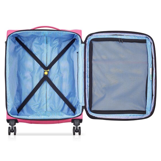Delsey Paris x United Colors of Benetton BE 4-Rollen Trolley 65 cm mit Dehnfalte