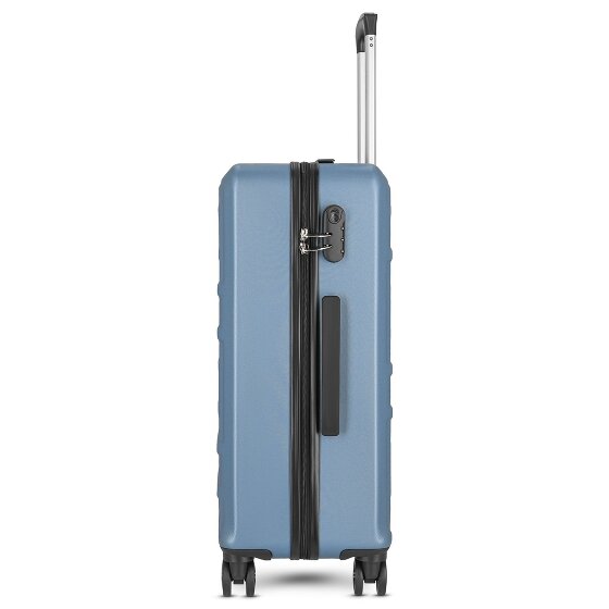 Worldpack New York 2.0 4 Rollen Kofferset 3-teilig