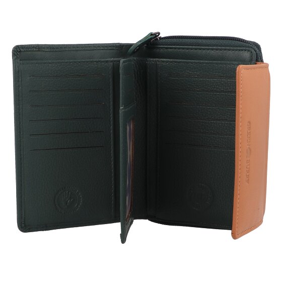 Greenburry Nappa Geldbörse RFID Schutz Leder 14 cm