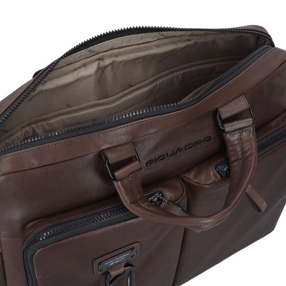 Piquadro Harper Aktentasche Leder 40 cm Laptopfach