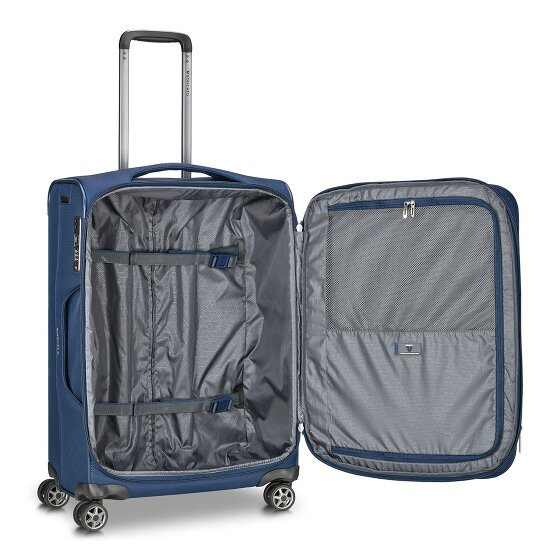 Roncato Gateway 4 Rollen Trolley M 66 cm mit Dehnfalte