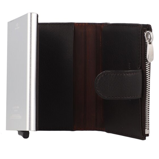 Maître Bundenbach C-Four Kreditkartenetui RFID Schutz Leder 10 cm