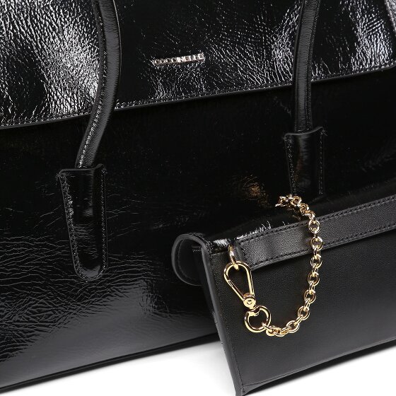 Coccinelle Double Beat Shopper Tasche Leder 33 cm