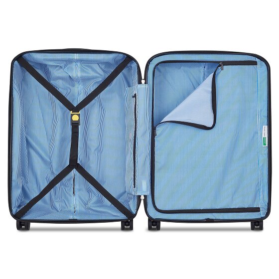 Delsey Paris x United Colors of Benetton UCB Hardside 4-Rollen Trolley 66 cm