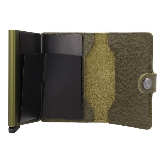 Secrid Miniwallet Crisple Kreditkartenetui Geldbörse RFID Leder 6,5 cm
