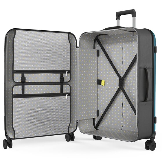 Rollink Vega 360 faltbarer 4-Rollen Trolley M 65 cm